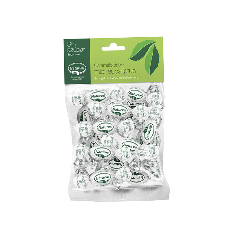 Caramelos miel y eucalipto (sin azúcar) 100g