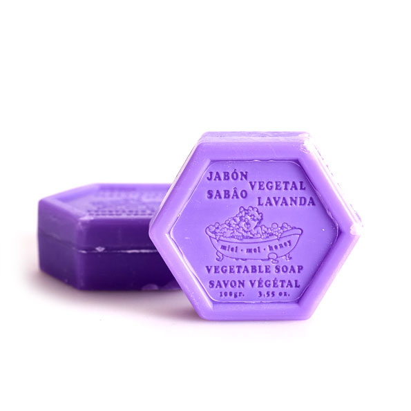 Jabón de miel y lavanda