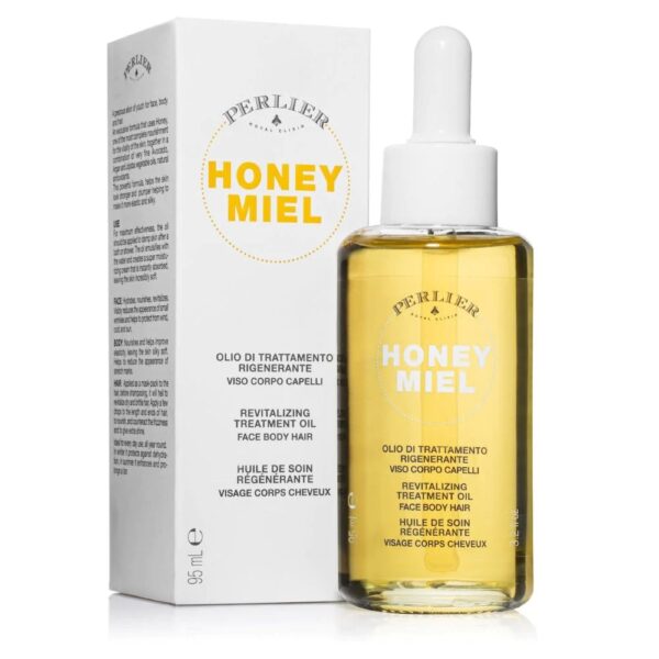 Aceite con miel para cara, cuerpo y cabello