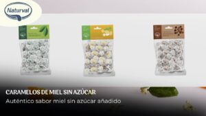 caramelos de miel sin azúcar