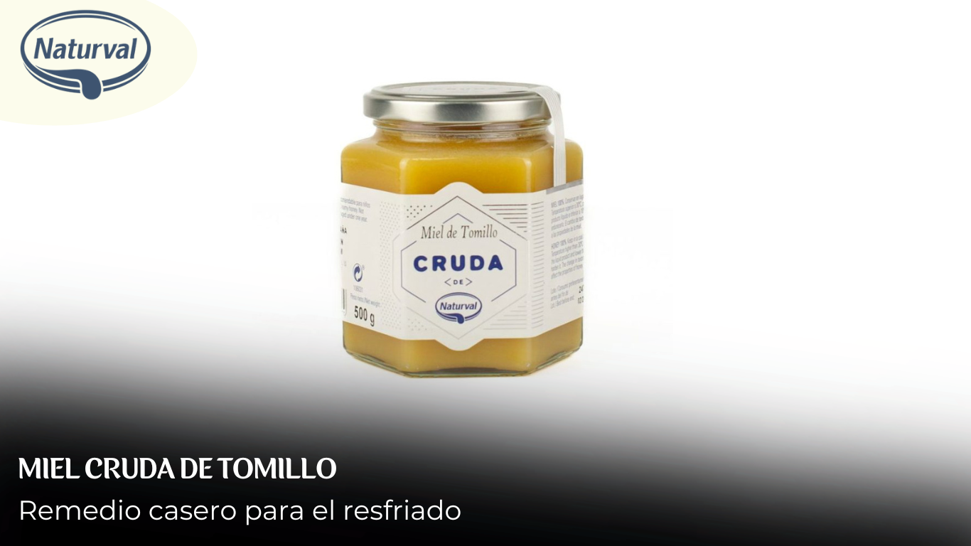 miel cruda de tomillo para la tos